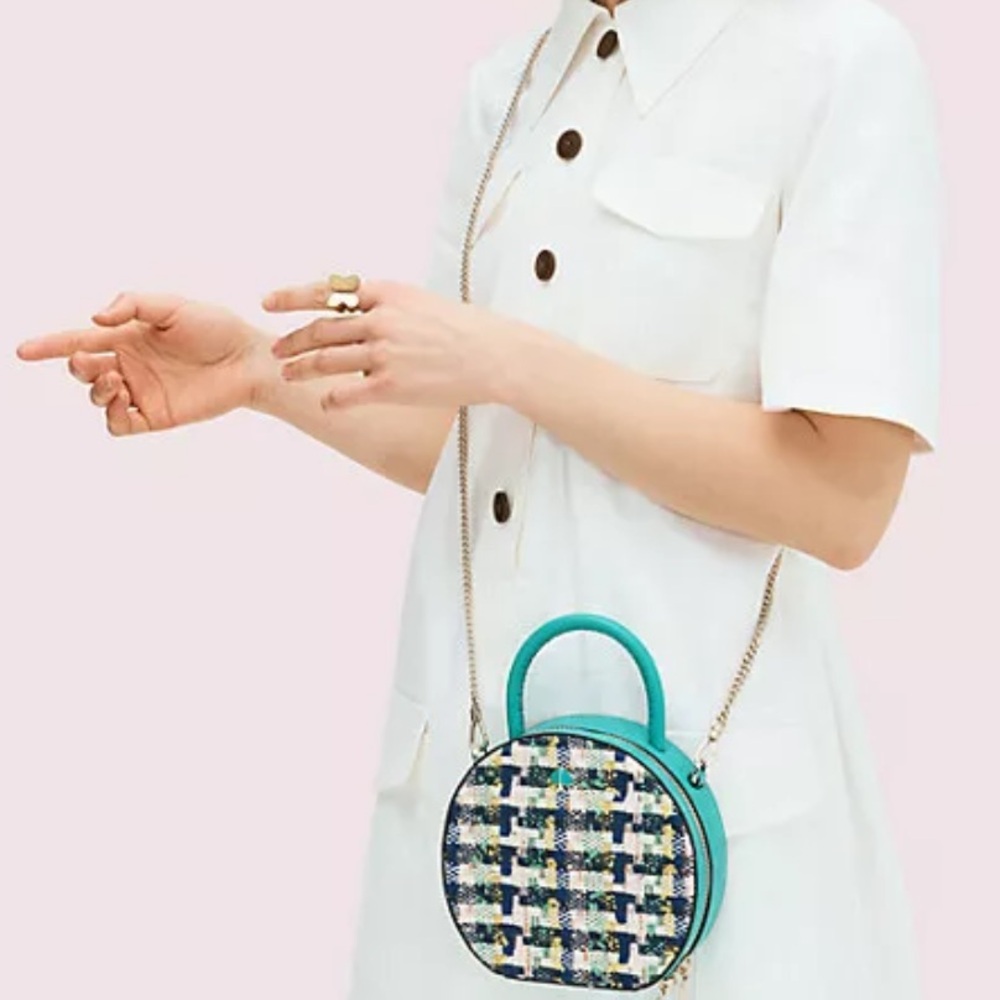 Kate Spade Andi Tweed Canteen Bag - Picture 3 of 6